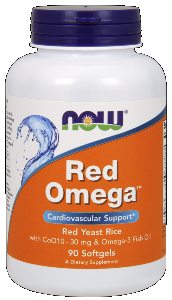 Red Omega (90 softgels) NOW Foods